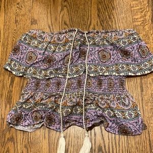 Off the shoulder top